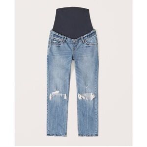 Abercrombie & Fitch Maternity Ankle Straight Jean